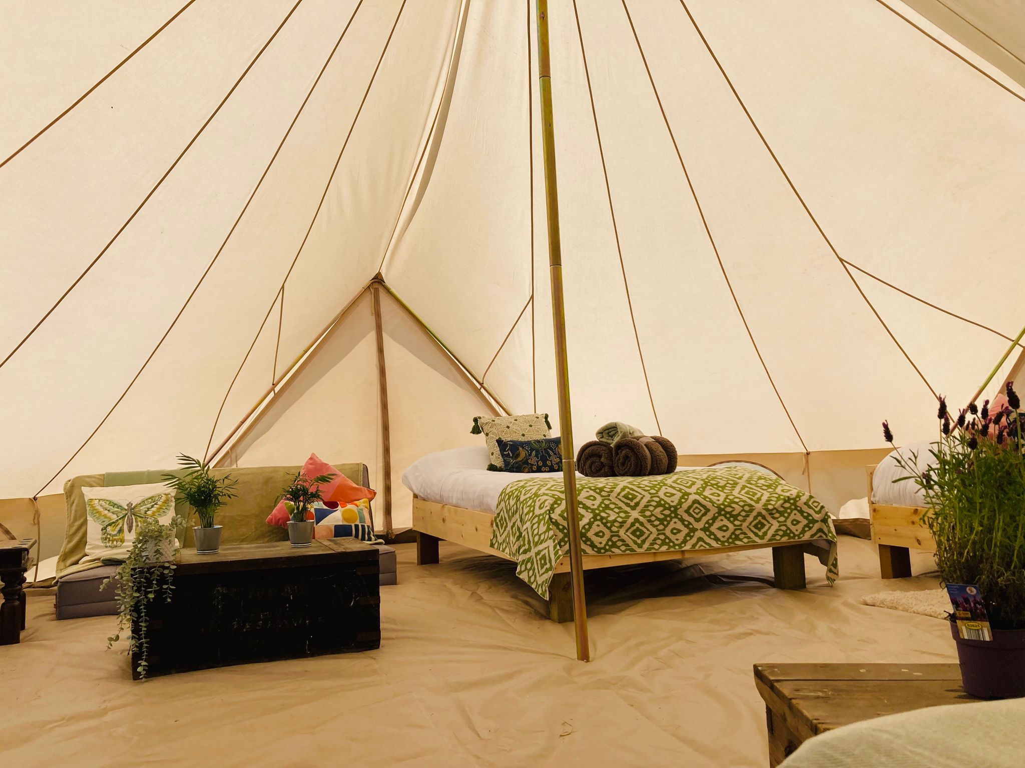 Bell Tent Interior